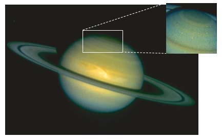 composition of planet saturn