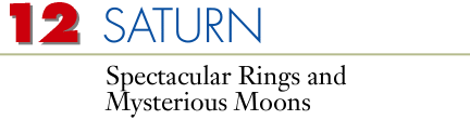 12ÊSaturn Spectacular Rings and Mysterious Mo