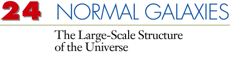 24ÊNormal Galaxies The Large-Scale Structure